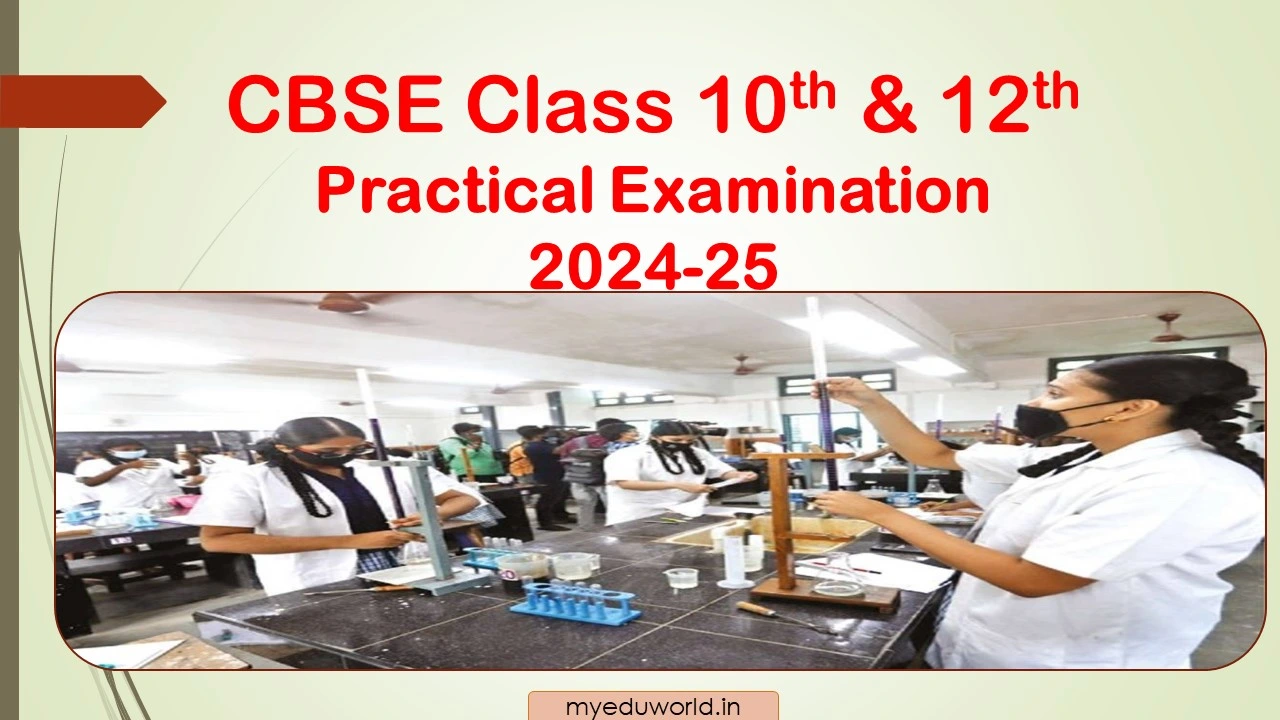 CBSE Class 10 &12 Practical Exam 2025